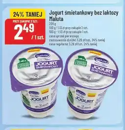 Polomarket Jogurt śmietankowy bez laktozy Maluta oferta