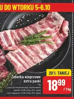 Polomarket Żeberka wieprzowe extra paski oferta