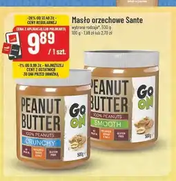 Polomarket Masło orzechowe crunchy Sante oferta