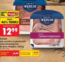Biedronka Schab w plastrach Kraina Wędlin oferta