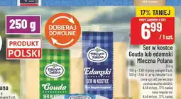 Polomarket Ser w kostce gouda Mleczna Polana oferta