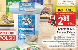 Polomarket Śmietana Mleczna Polana 12% oferta