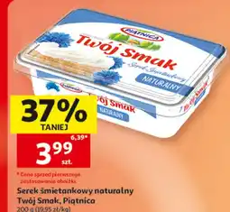 Auchan Serek śmietankowy Piątnica oferta