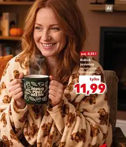 Kaufland Kubek jesienny ceramiczny oferta