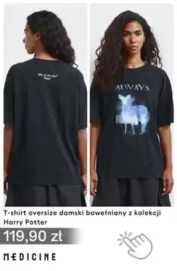 Medicine T-shirt oversize damski bawełniany z kolekcji Harry Potter Medicine oferta