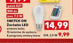 Kaufland Żarówka LED zmienia kolor E27 Switch On oferta