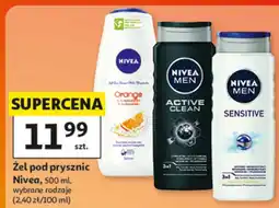 Auchan Żel pod prysznic Nivea oferta