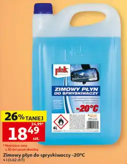 Auchan Płyn do spryskiwaczy zimowy PC oferta