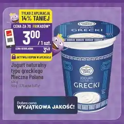 Polomarket Jogurt naturalny typu greckiego Mleczna Polana oferta