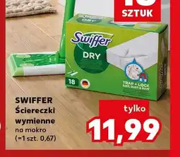 Kaufland Ściereczki wymienne na mokro Swiffer oferta