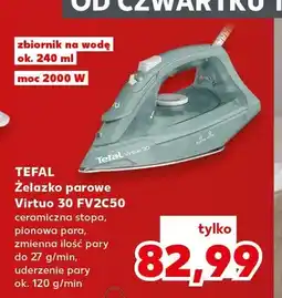 Kaufland Żelazko parowe Virtuo 30 FV2C50 Tefal oferta