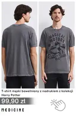 Medicine T-shirt męski bawełniany z nadrukiem z kolekcji Harry Potter Medicine oferta