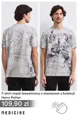 Medicine T-shirt męski bawełniany z elastanem z kolekcji Harry Potter Medicine oferta