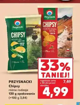 Kaufland Chipsy cebulka dymka Przysnacki oferta