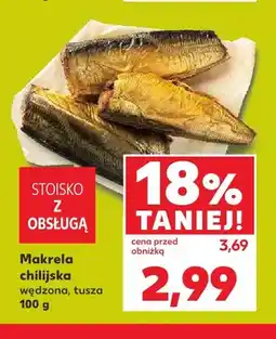 Kaufland Makrela chilijska wędzona tusza oferta