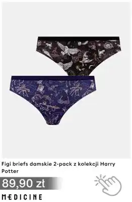 Figi briefs damskie 2-pak z kolekcji Harry Potter Medicine