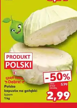 Kaufland Kapusta polska na gołąbki oferta