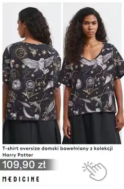 Medicine T-shirt oversize damski bawełniany z kolekcji Harry Potter Medicine oferta