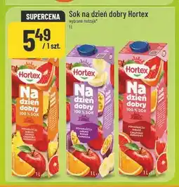 Polomarket Sok Na dzień dobry Hortex pomarańcza jabłko ananas grejpfrut rubinowy oferta