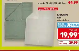 Kaufland Koc Livarno 150x200 cm oferta