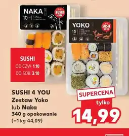 Kaufland Zestaw sushi Yoko Sushi 4 You oferta