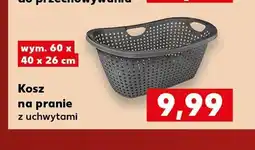 Kaufland Kosz na pranie z uchwytami oferta