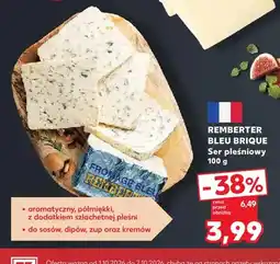 Kaufland Ser pleśniowy Bleu Brique Remberter oferta