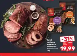 Kaufland Schab ze śliwką Sokołów oferta