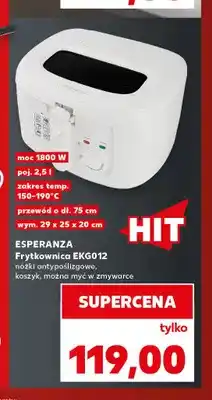 Kaufland Frytkownica EKG012 Esperanza oferta