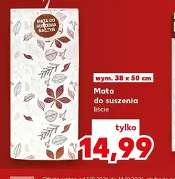 Kaufland Mata do suszenia liście 38x50 cm oferta