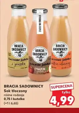 Kaufland Sok tłoczony Bracia Sadownicy oferta
