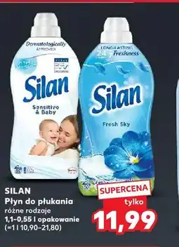 Kaufland Płyn do płukania Sensitive & Baby Silan oferta