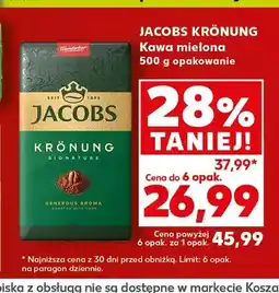 Kaufland Kawa mielona Jacobs Krönung oferta