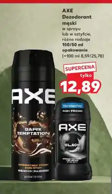 Kaufland Dezodorant męski w sztyfcie Axe Black oferta
