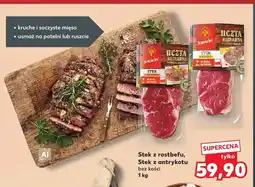 Kaufland Stek z rostbefu bez kości Sokołów oferta