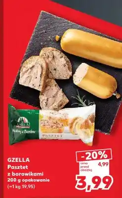 Kaufland Pasztet z borowikami Gzella oferta