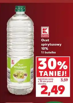 Kaufland Ocet spirytusowy 10% K-Classic oferta