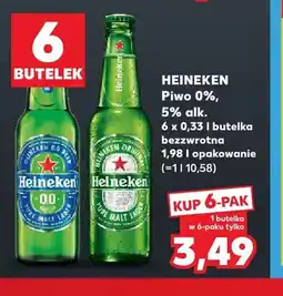 Kaufland Piwo bezalkoholowe Heineken 6-pak oferta