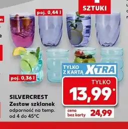 Kaufland Zestaw szklanek 4-pak 0,44 l Silvercrest oferta