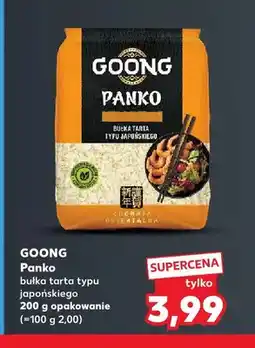 Kaufland Panko bułka tarta typu japońskiego Goong oferta