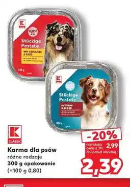 Kaufland Karma dla psów Senior K-Classic oferta