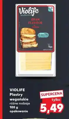 Kaufland Plastry wegańskie Violife oferta