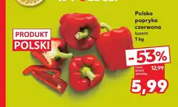 Kaufland Papryka czerwona polska oferta