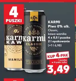 Kaufland Piwo bezalkoholowe Karmi Classic 4-pak oferta