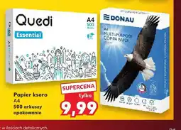 Kaufland Papier ksero A4 500 arkuszy Quedi Essential oferta