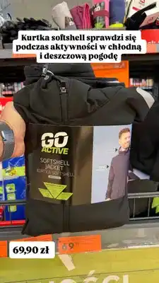 Biedronka Kurtka softshell męska Go Active oferta