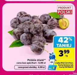 Carrefour Śliwki polskie oferta