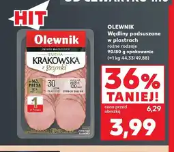 Kaufland Wędliny podsuszane w plastrach Olewnik oferta