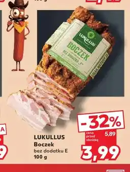 Kaufland Boczek bez dodatku E Lukullus oferta