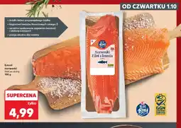 Kaufland Łosoś norweski filet ze skórą Blue Bay oferta